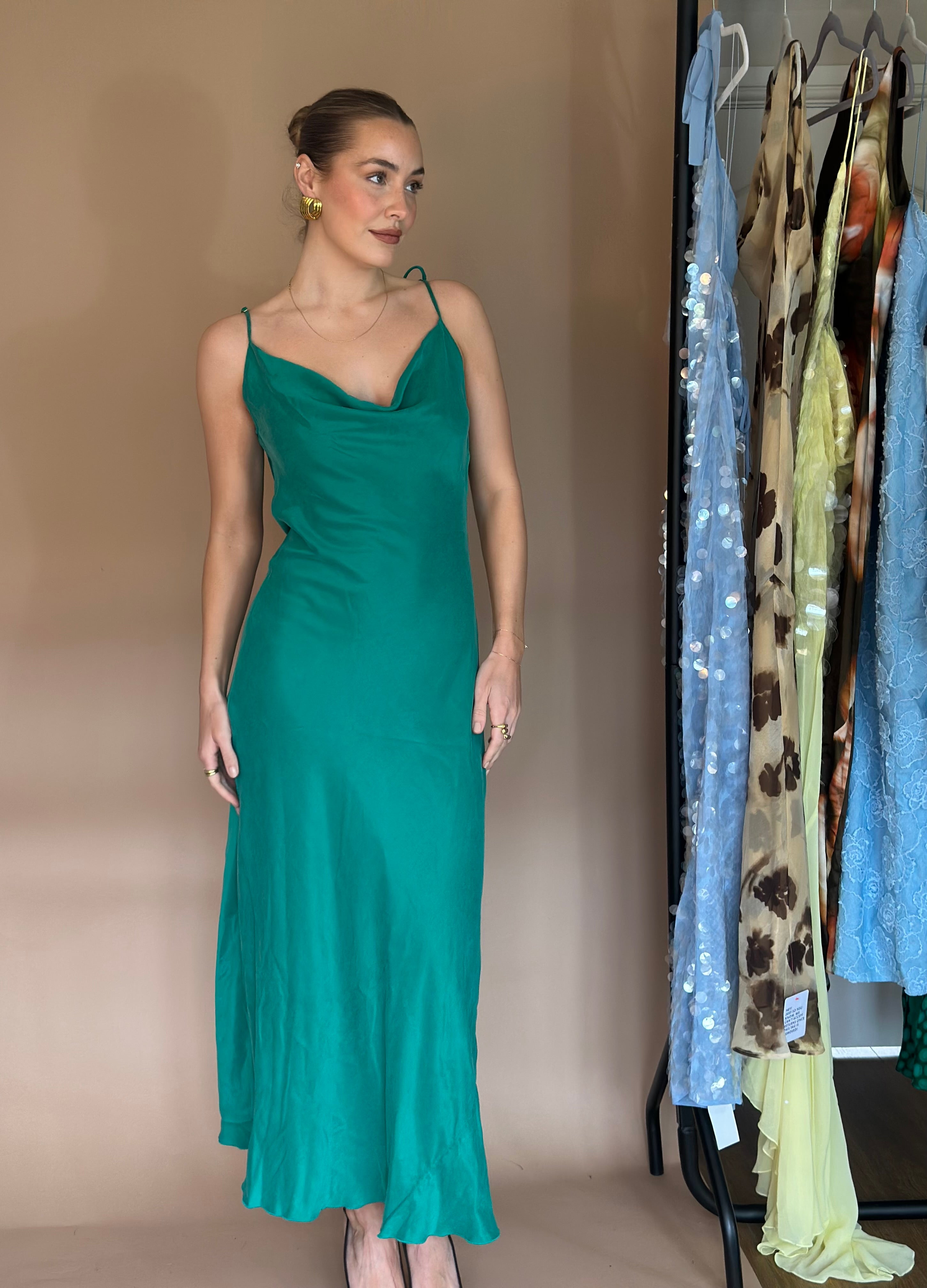 Rat & Boa Ophelia Green Dress – Taite Ro